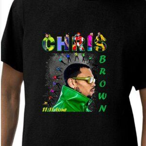 Chris Brown 2024 World Tour Concert Shirt RB Hip Hop Music Fan Tee 91